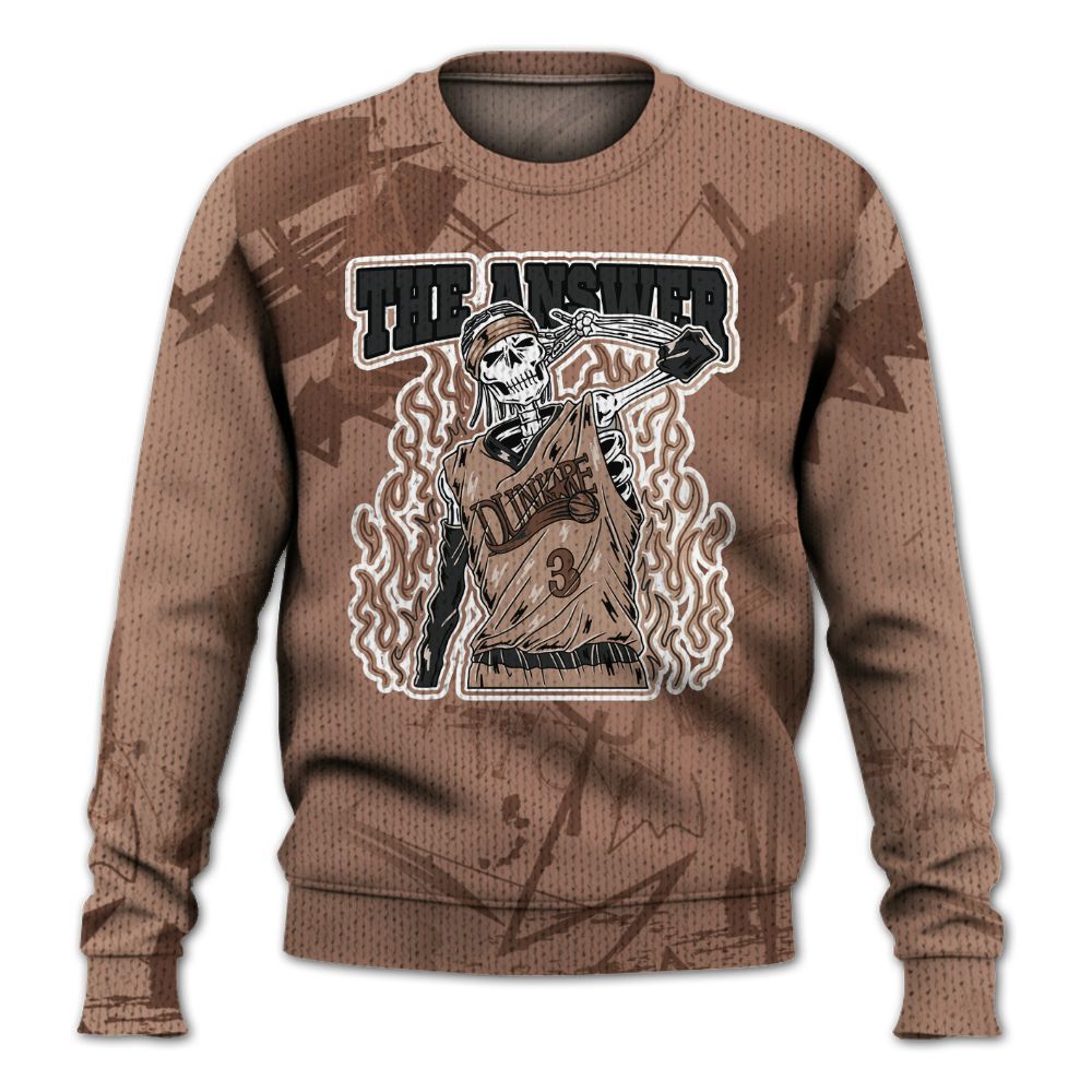 Knitted Sweater To Match KD 4 Christmas - Allen Answer Skeleton Messyz