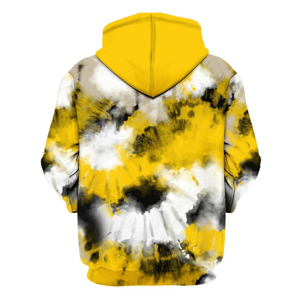 Hoodie To Match Vivid Sulfur 4s - Tie Dye FK Around Find Out All Over Print