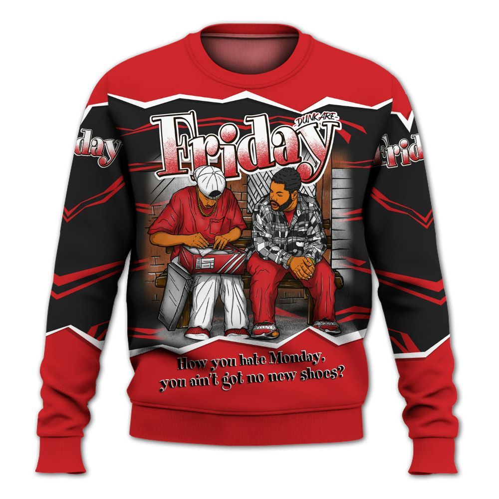Sweatshirt To Match Bloodline 12s - Friday Movie 90s TV All Over Print