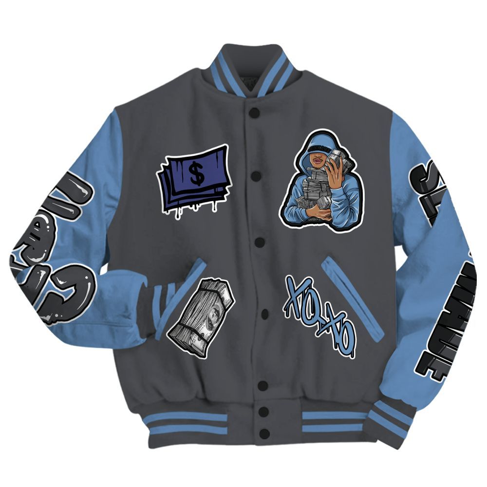 Varsity Jacket To Match Air Max 95 Stash - Selfmade Unique All Over Print