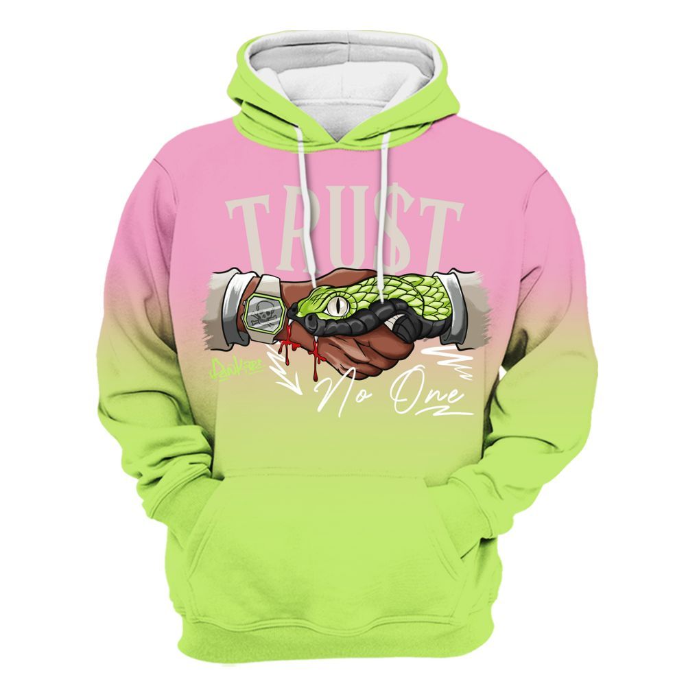 Hoodie To Match Jack Black Night Silver - Snake Trust No One Drip All Over Print