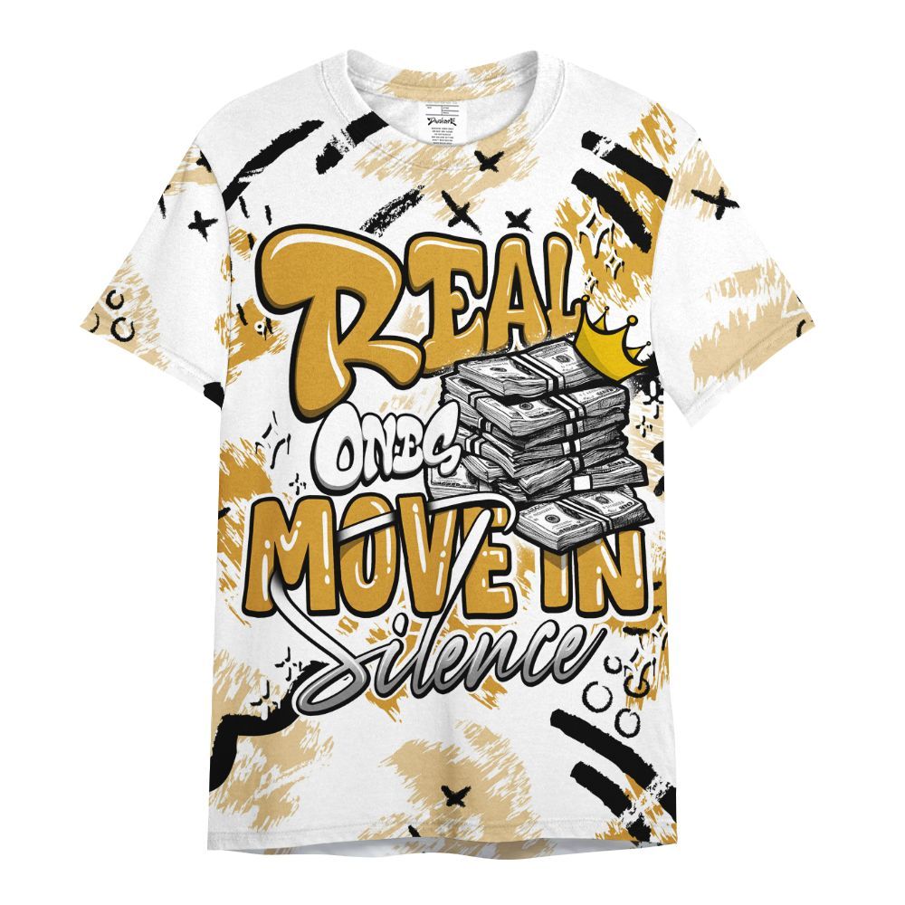 Shirt To Match Dunk Low Wheat Pale Ivory - Real Ones Move In Streetwear All Over Print
