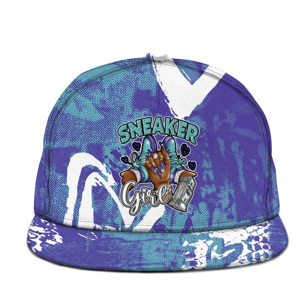 Snapback To Match Low Hornets 1s - Sneakerz Girlz Heart Grunge Graphic
