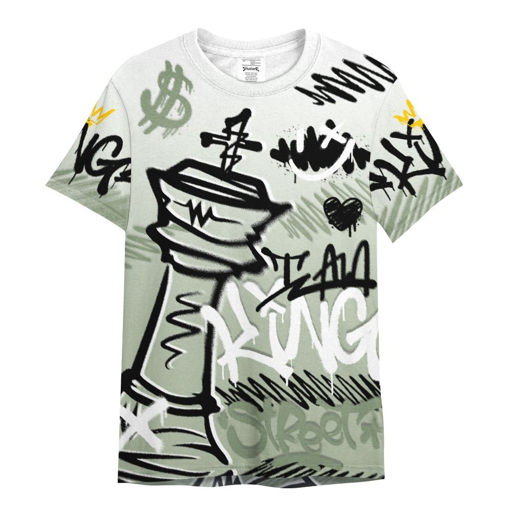 Shirt To Match Seafoam Sail 4s - Street King Chess Streetwear All Over Print