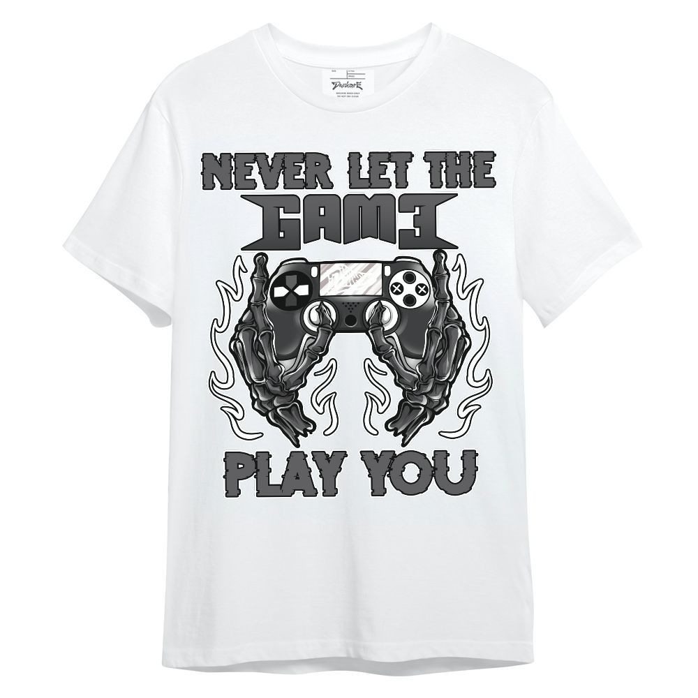 Shirt To Match White Thunder 4s - PlayGame Skull Unisex Shirt