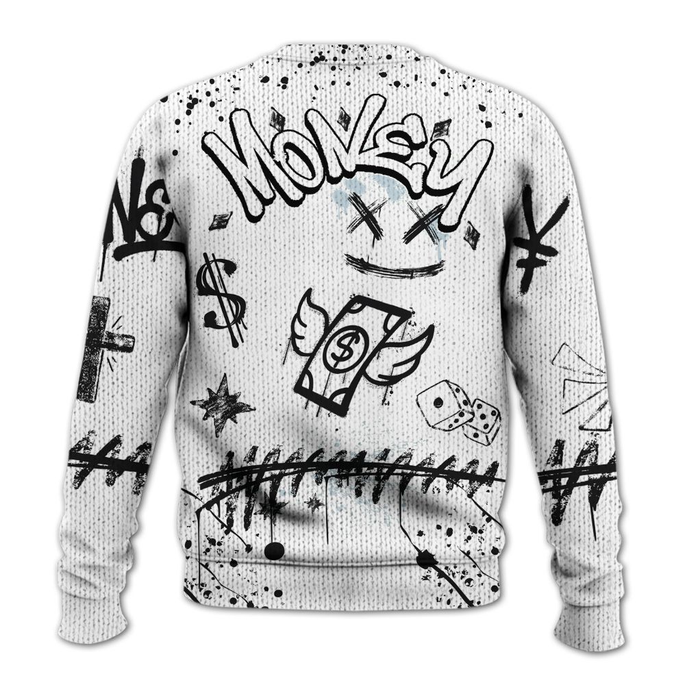 Knitted Sweater To Match Kobe 9 Protro Halo - Everybody Paid In Full Crayon