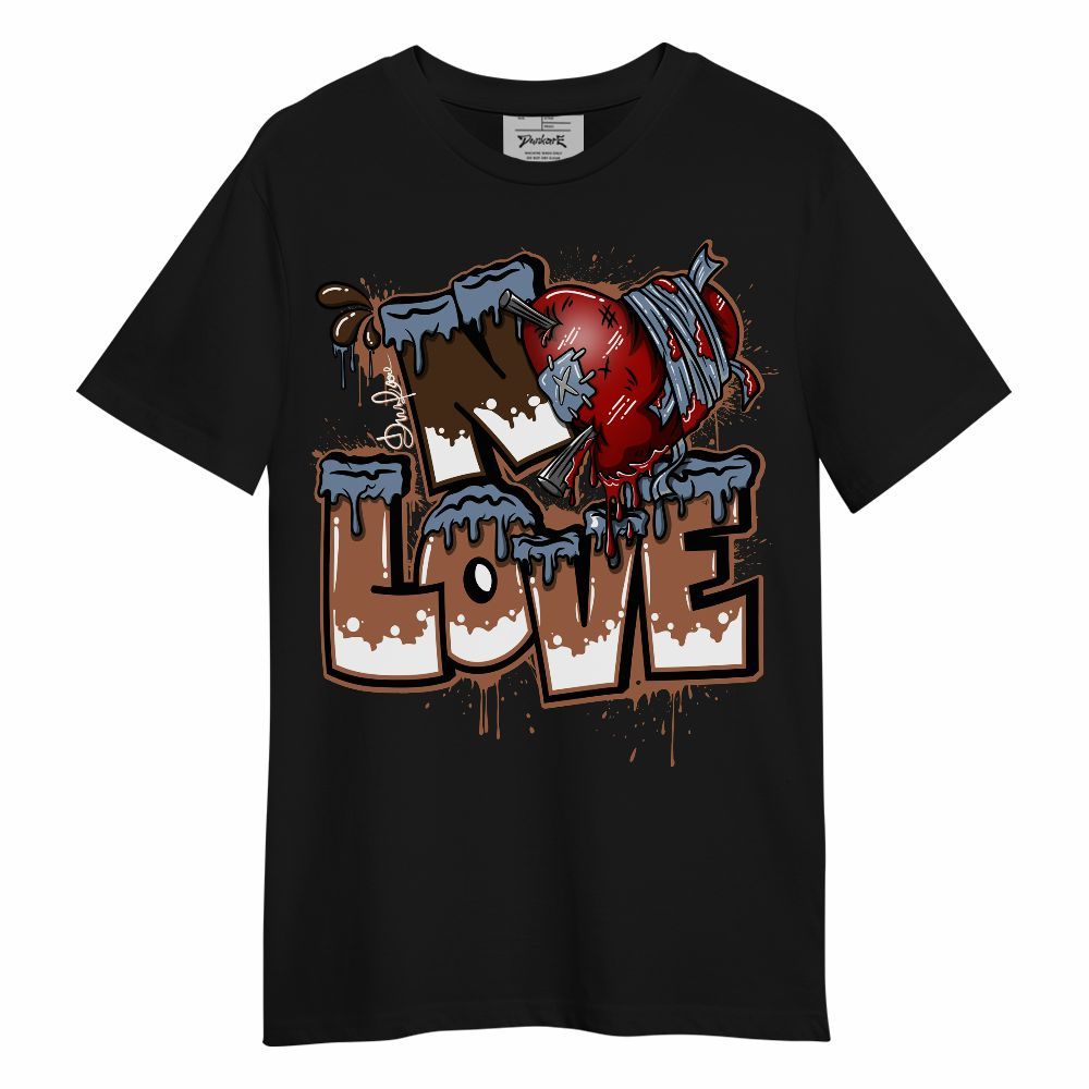 Shirt To Match Air Foamposite Metallic Copper - Drip No Love Streetwear Unisex Shirt