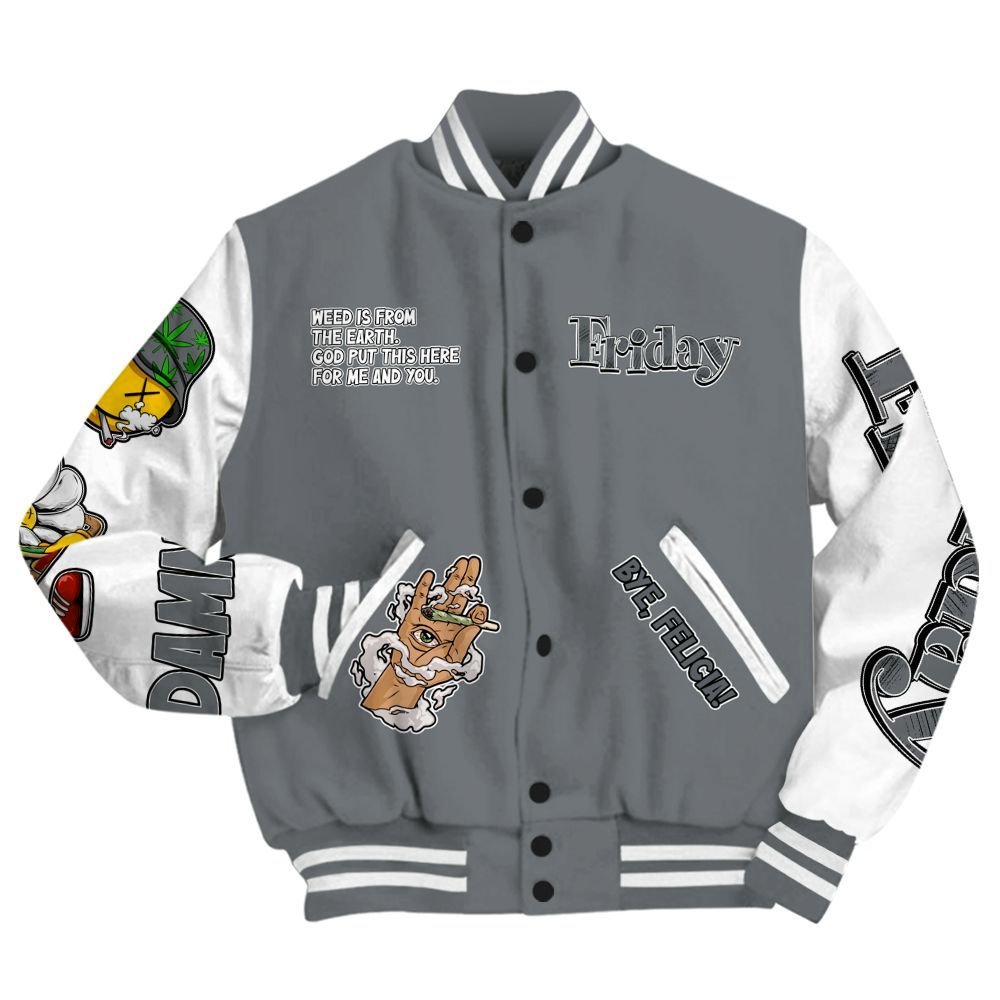 Varsity Jacket To Match Retro Fire Red 9s - Friday Sneaker Stress Style All Over Print