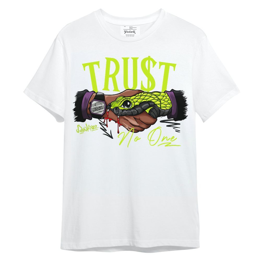 Shirt To Match GS Black Barely Volt 11s - Snake Trust No One Graphic