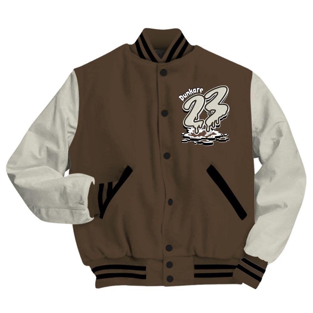 Varsity Jacket To Match Palomino 1s - Custom Name 23 Drip All Over Print