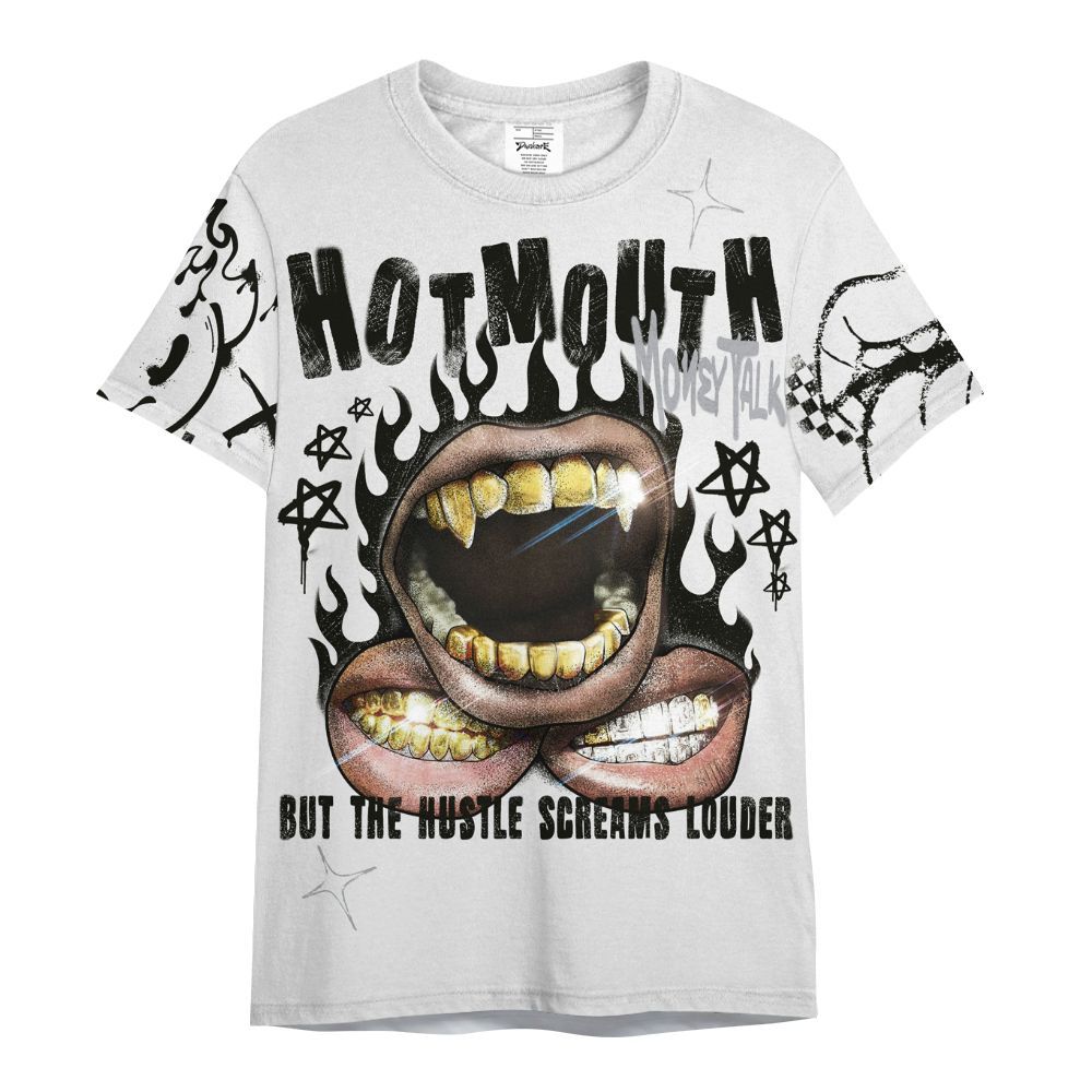 Shirt To Match Baroque Brown 12s - Mouth Burning Street Style All Over Print