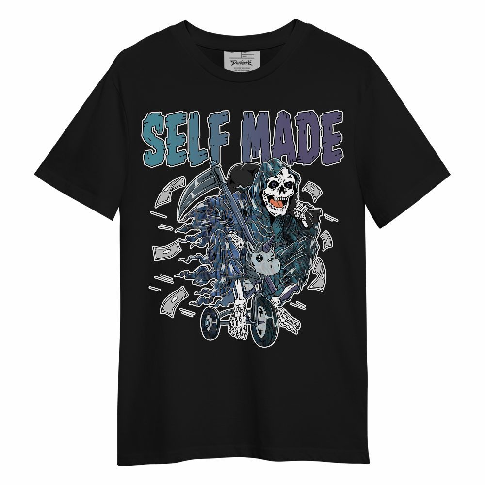 Shirt To Match Air Foamposite Kazuya Mishima - Self Make Skeleton Unisex Shirt