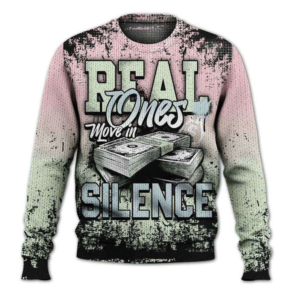 Sweater To Match Spring Is In The Air 3s - Move In Silence Money Street Retro Graphic
