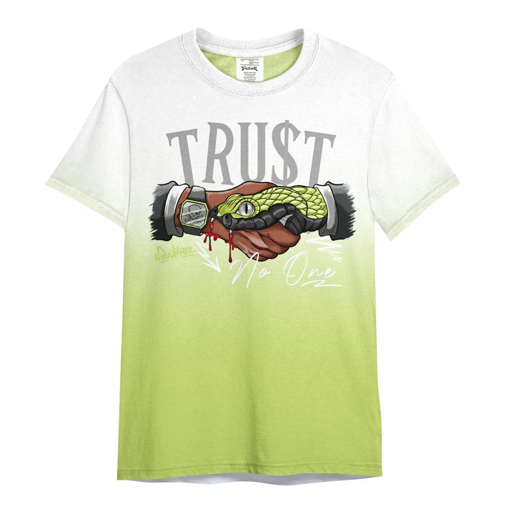 Shirt To Match Light Lemon Twist 4s - Snake Trust No One Drip All Over Print