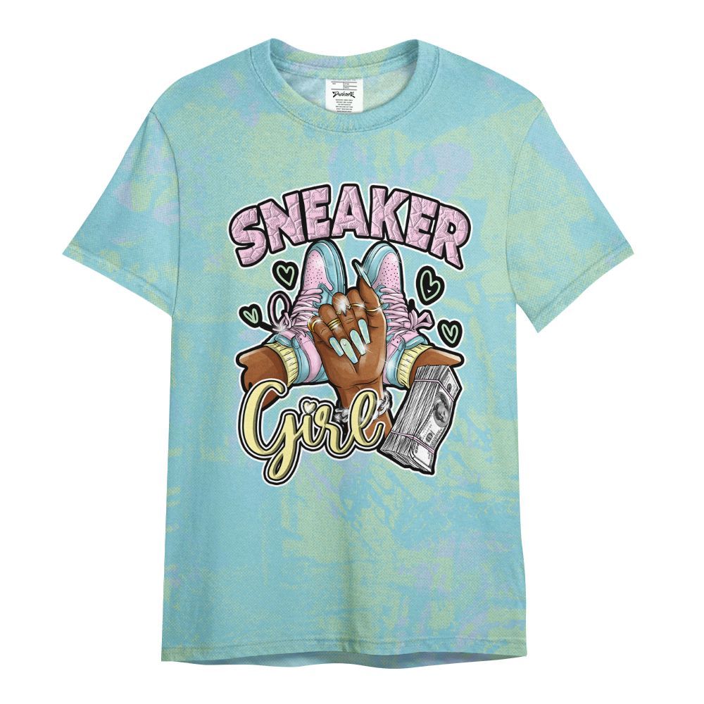 Shirt To Match SB Dunk Low Visty - Sneakerz Girlz Heart Grunge All Over Print