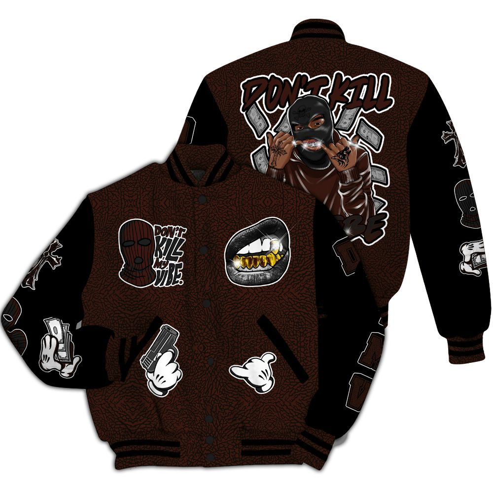 Varsity Jacket To Match Air Force 1 Low Halloween Skull 2024 - Vibe.Unique All Over Print