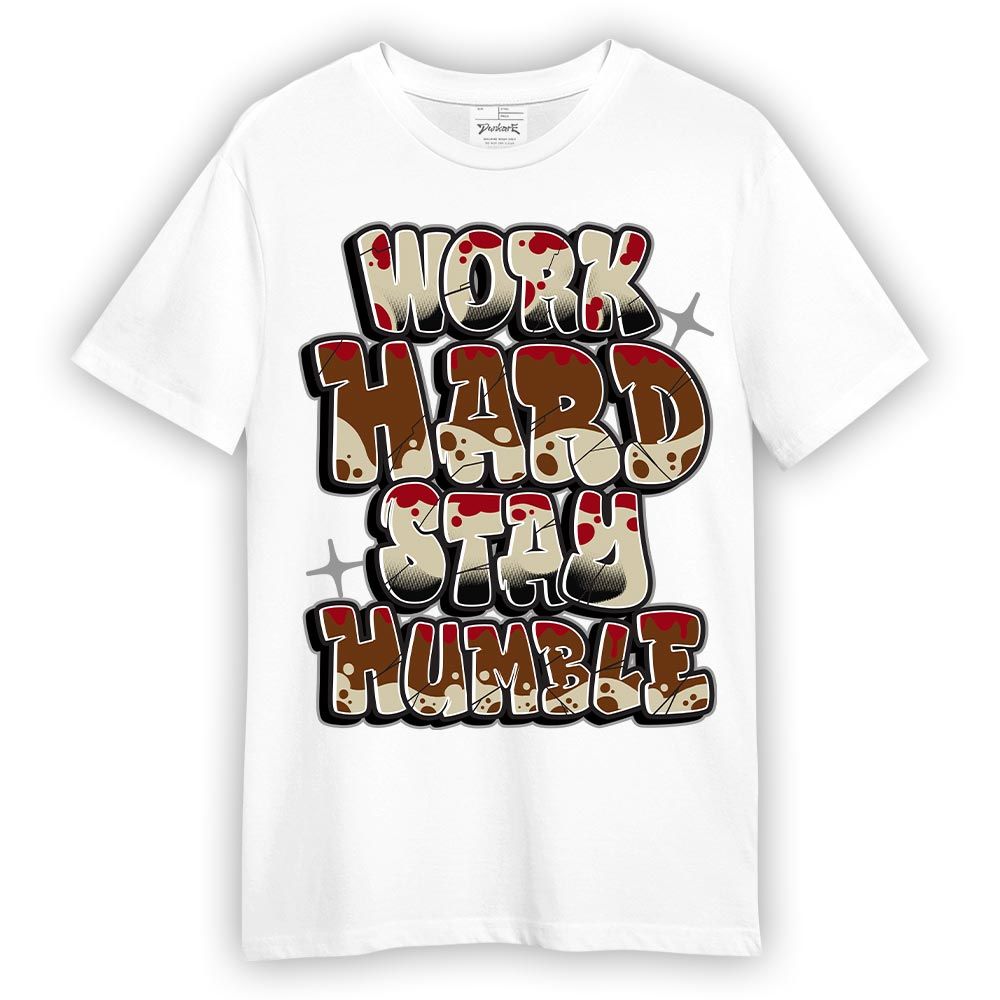 Shirt To Match Olive 9s - Working Hard And Humble Graphic Shirt Unisex