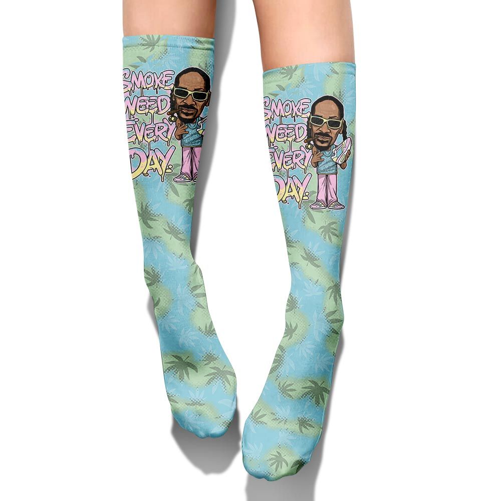 Sock To Match SB Dunk Low Visty - Smoking Every Day Graphic Weeding Art