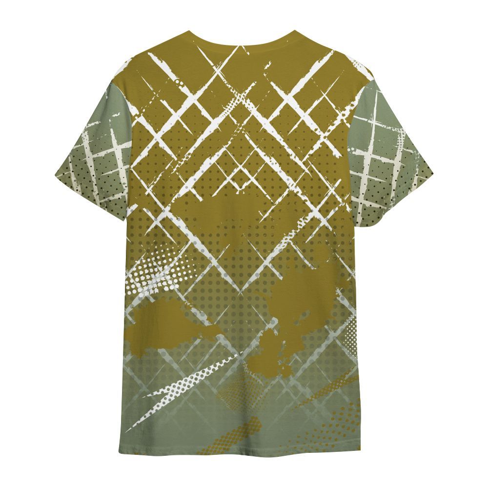 Shirt To Match Air Flightposite Metallic Gold - Halftone Stand Business Dripping All Over Print
