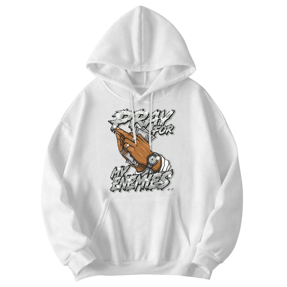 Sweatshirt To Match Retro White Oreo 4s - Prayed For Enemies Graphic Graphic