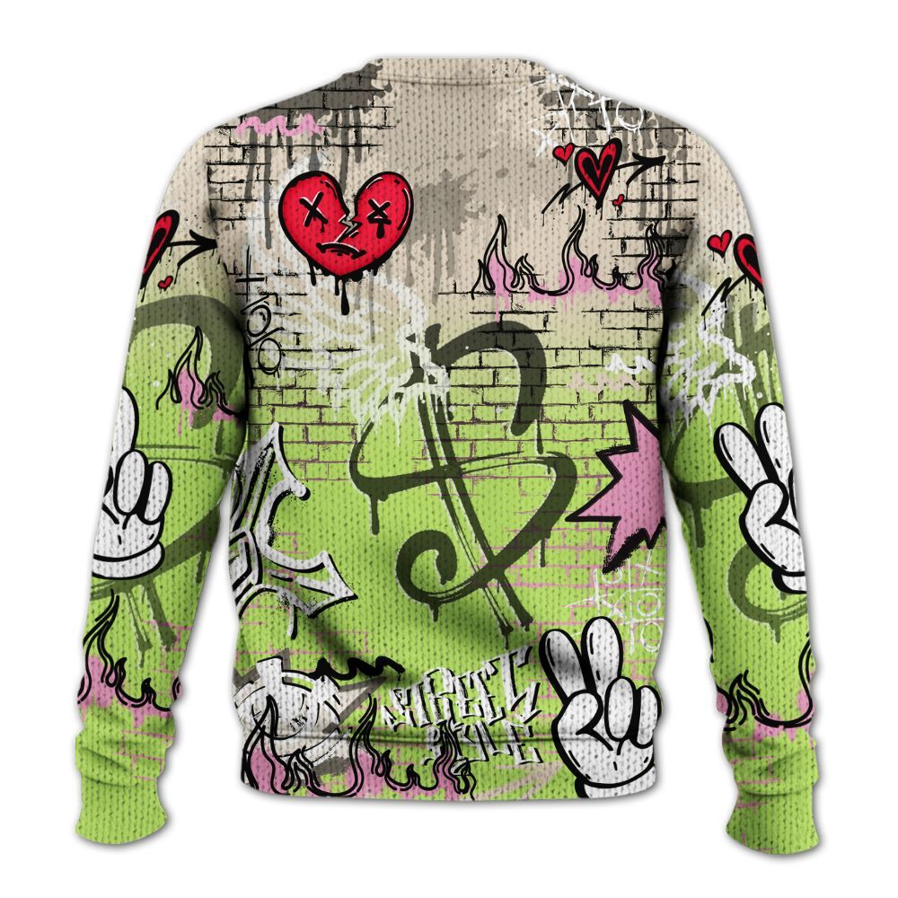 Sweater To Match Jack Black Night Silver - Been Dif2erent Drip Graffiti Graphic