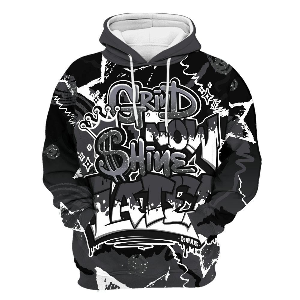 Hoodie To Match Fear 4s - Grind Shine Later Drip All Over Print