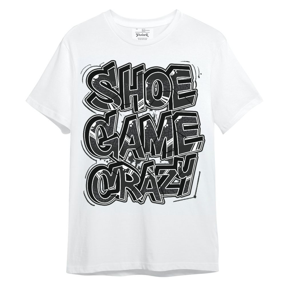 Shirt To Match Black Cat 3s - Shoe Game Crazy Graphic Unisex Shirt