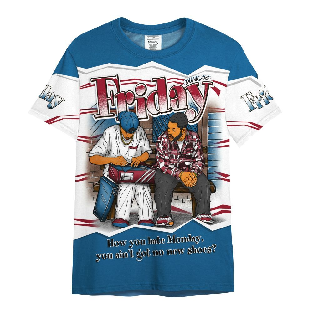 Shirt To Match Mid Team USA 1s - Friday Movie 90s TV All Over Print