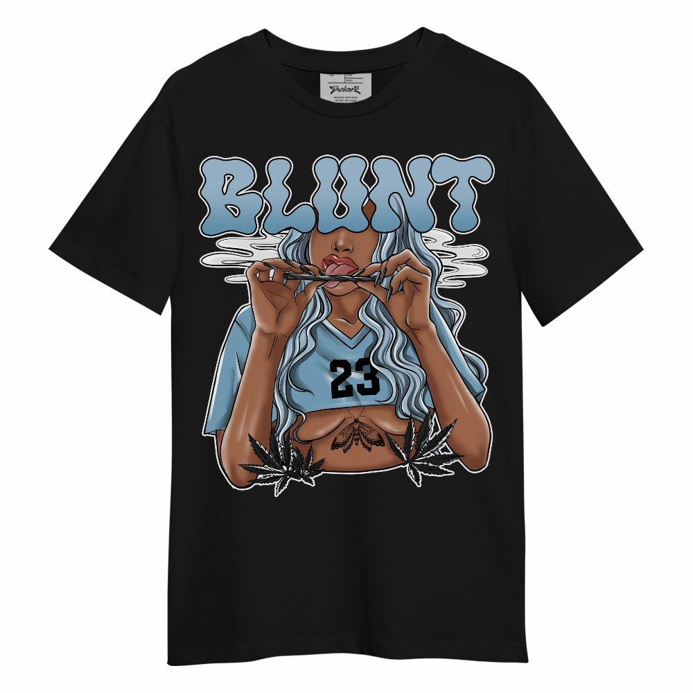 Shirt To Match Mid Ice Blue 1s - Bluntz Unique Unisex Shirt