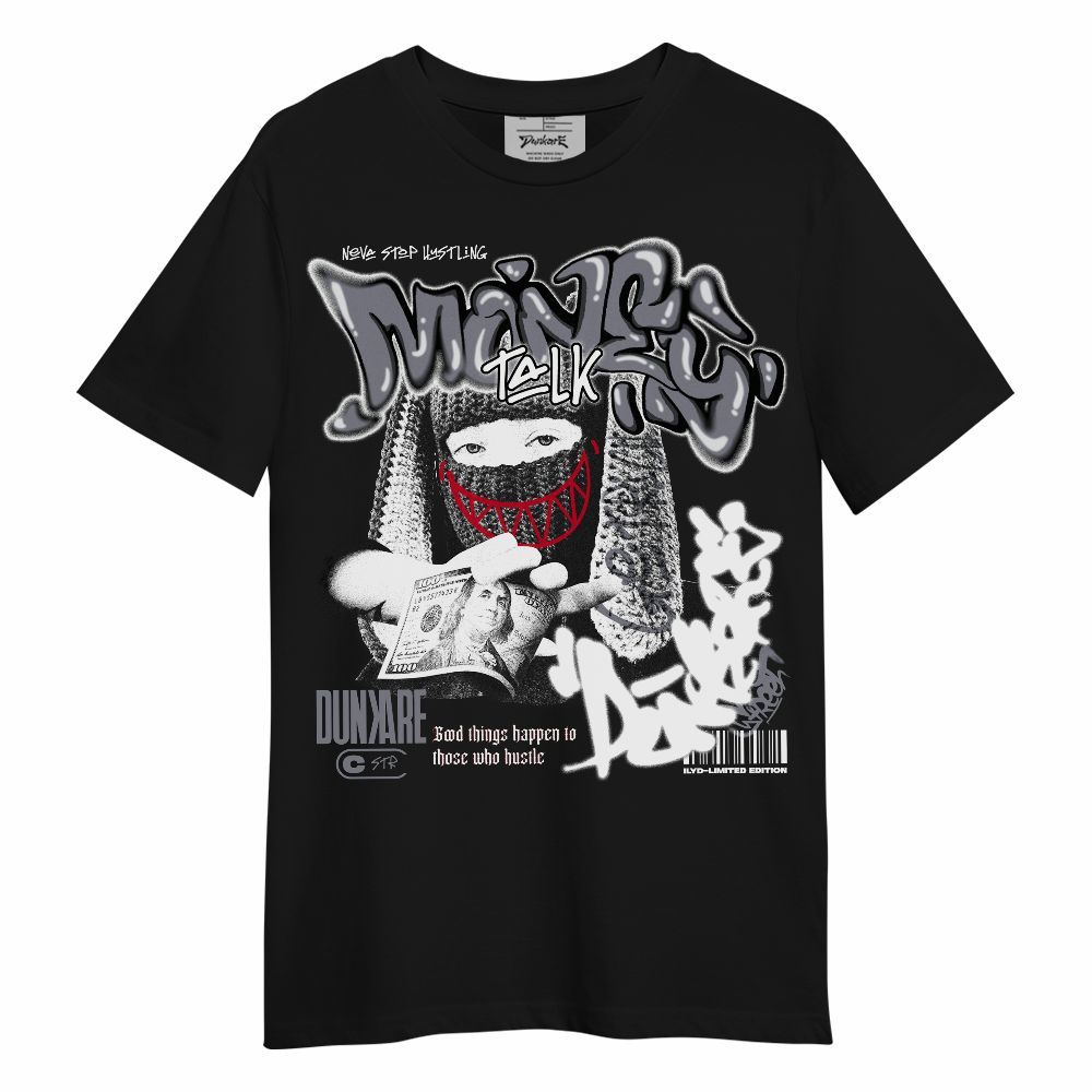 Shirt To Match Retro Black Flint 13s - Money Talk Rap Unisex Shirt