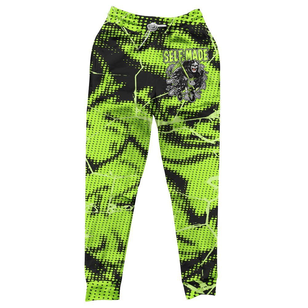 Sweatpant To Match Air Force 1 Low Dance Volt - Self Make Skeleton Crack All Over Print