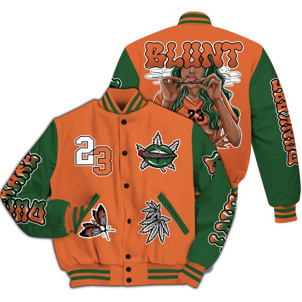 Varsity Jacket To Match Low Miami 5s - Bluntz Unique All Over Print