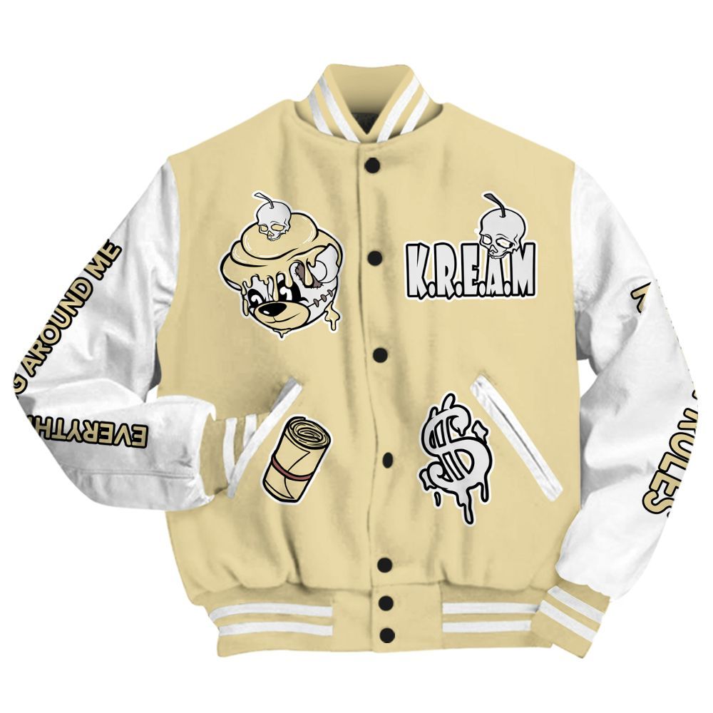 Varsity Jacket To Match Women Phantom 12s - Loot Bear All Over Print