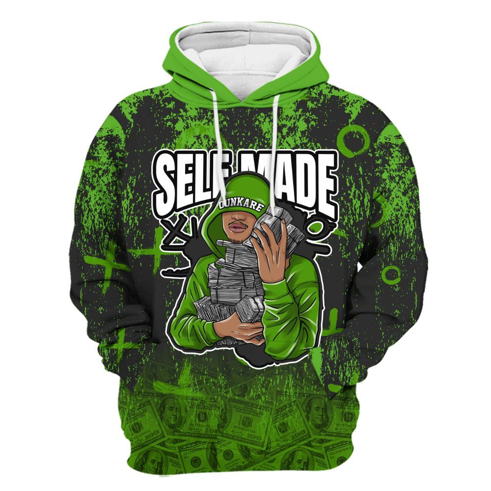 Hoodie To Match Air Foamposite One Volt - Selfmade Unique Drip All Over Print