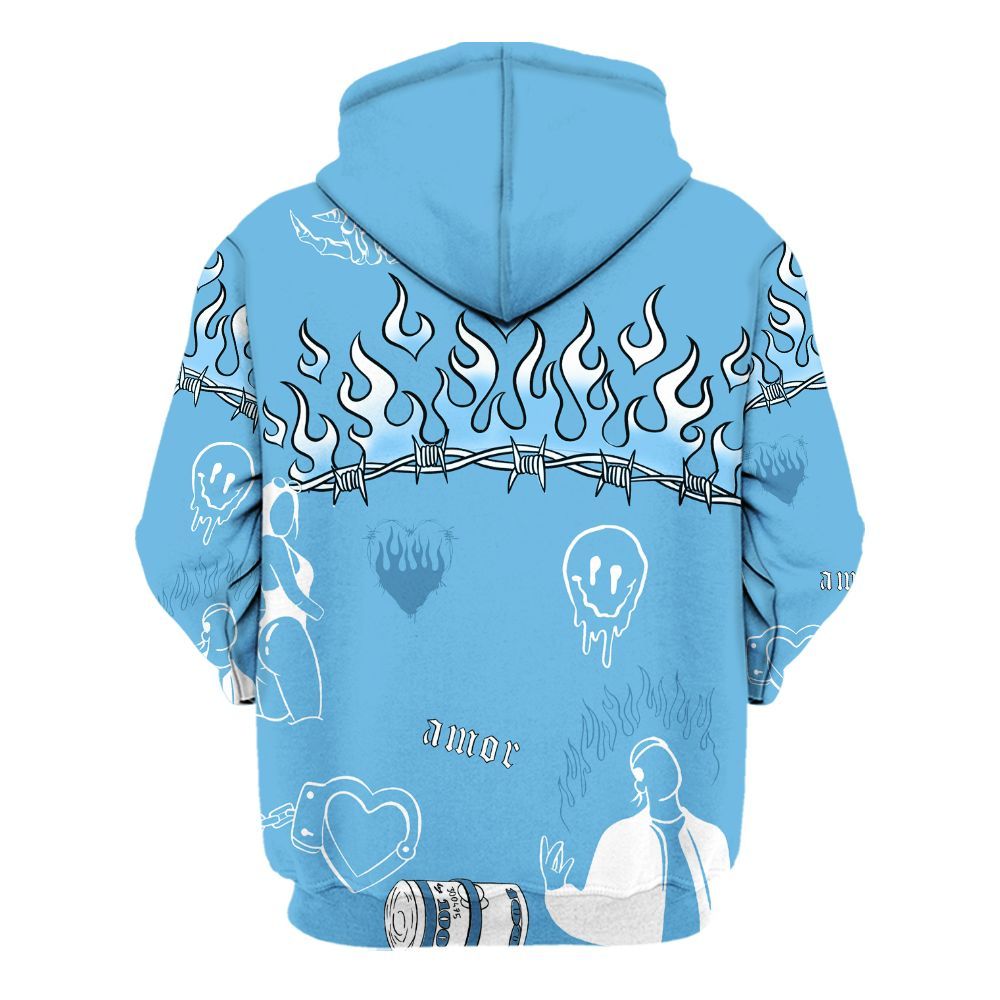 Hoodie To Match Melo 12s - Snake Trust No One All Over Print