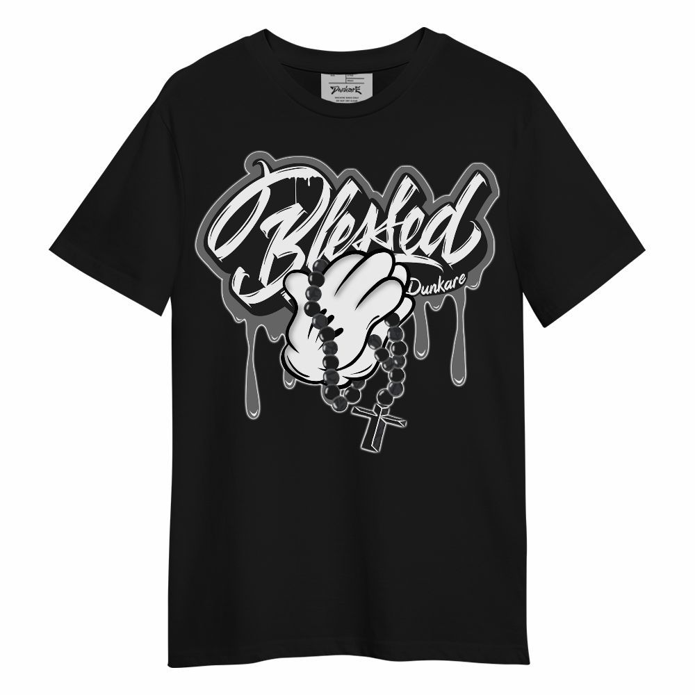 Shirt To Match Black Cat 3s - God Blessed Drip Unisex Shirt