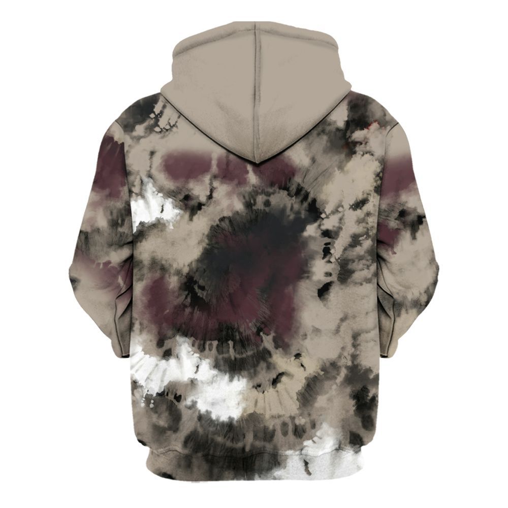 Hoodie To Match AMM Retro Phantom 4s - God Blessed Tie Dye All Over Print