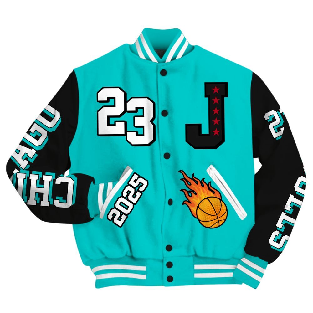 Varsity Jacket To Match Air Griffey Max 1 Freshwater - Chicago 23 Basketball All Over Print