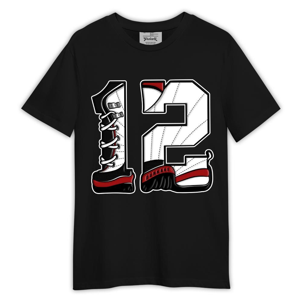 Shirt To Match Red Taxi 12s - Number 12s Shirt Outfit Red Taxi 12s