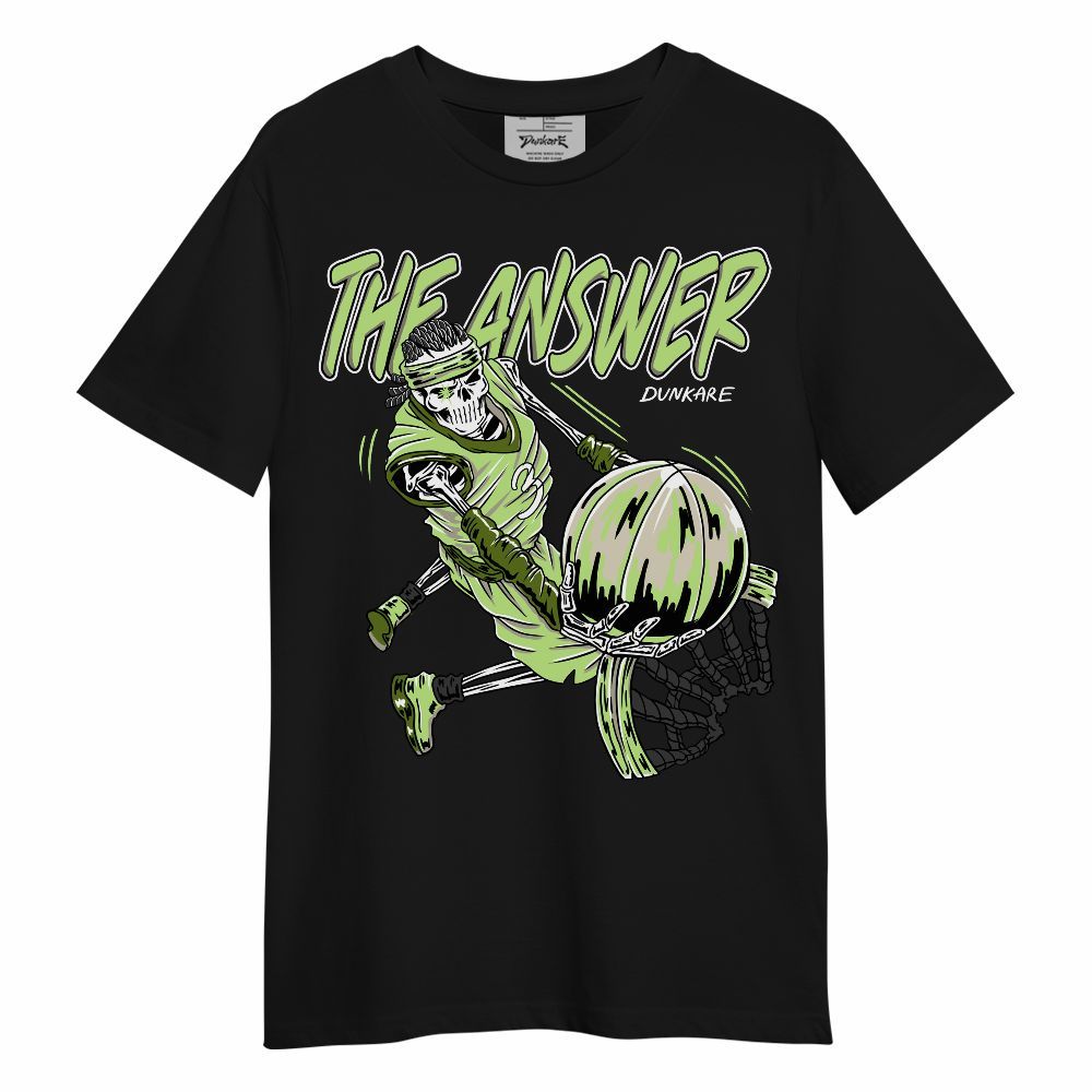 Shirt To Match Air Max Stussy Action Green - The Answer Skeleton Unisex Shirt