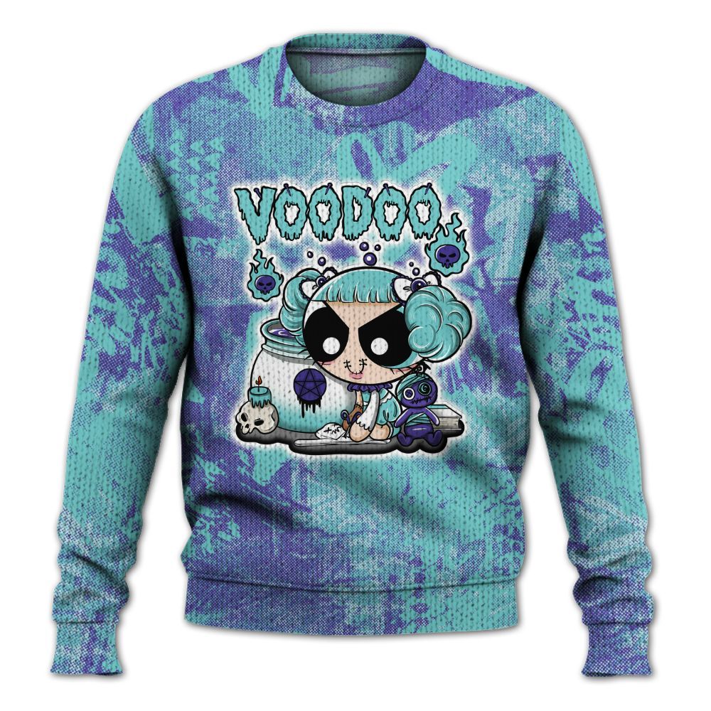 Knitted Sweater To Match Low Hornets 1s - Voodooz Heart Grunge