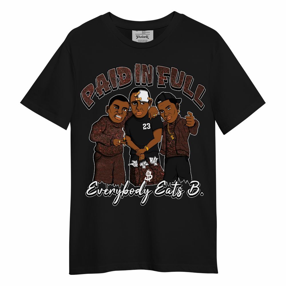 Shirt To Match Air Force 1 Low Halloween Skull 2024 - Everybody Paid In Full Graphic Unisex Shirt