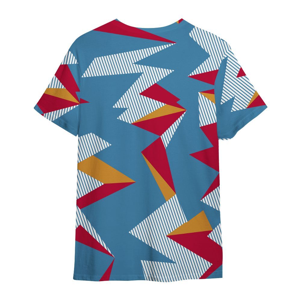 Shirt To Match GS Messy Room 4s - Geometric Camouflage Pattern All Over Print