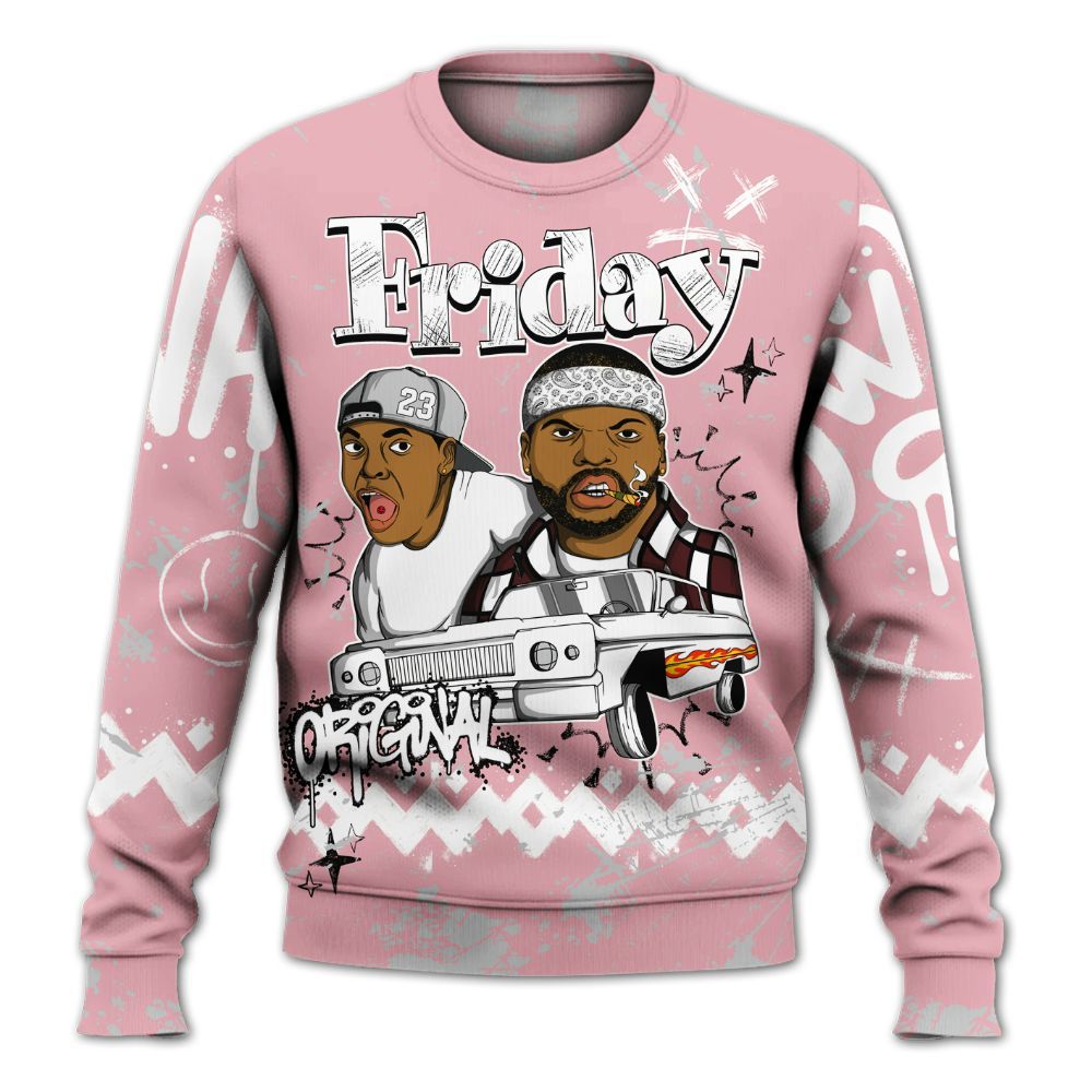 Sweatshirt To Match Air Max 90 Neapolitan 2025 - Friday Sneaker Crayon All Over Print