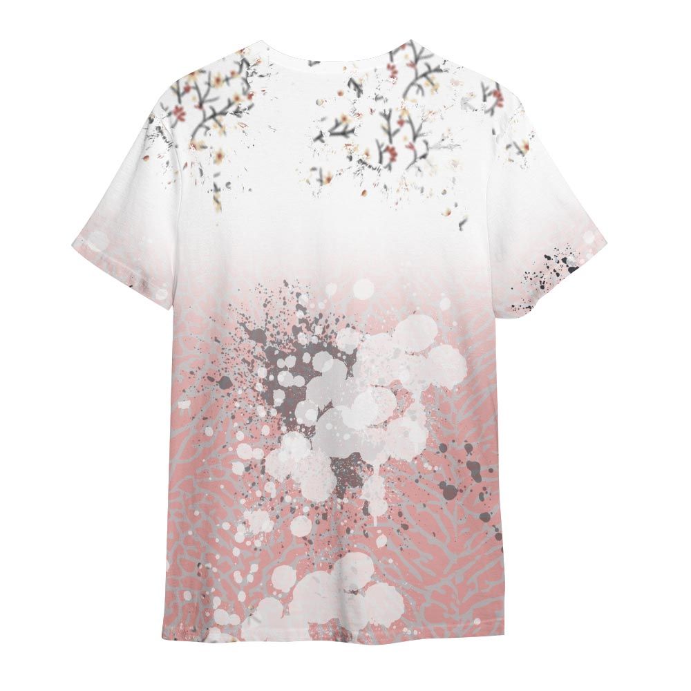 Shirt To Match Shirt Streetwear God Blessed Ink Drip, Red Stardust 3s T-- To Match Sneaker Red Stardust 3s Graphic Tee NCT