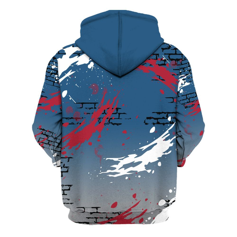 Hoodie To Match Rare Air 3s - Values Of Loyalty Drip All Over Print