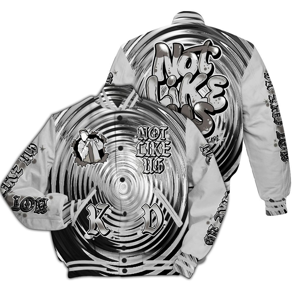 Varsity Jacket To Match Air Foamposite Cat Eye - None Like Us Graphic All Over Print