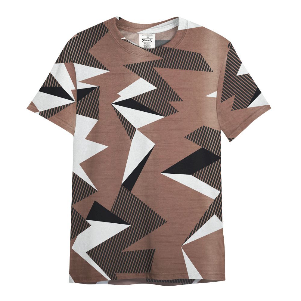 Shirt To Match KD 4 Christmas - Geometric Camouflage Pattern All Over Print