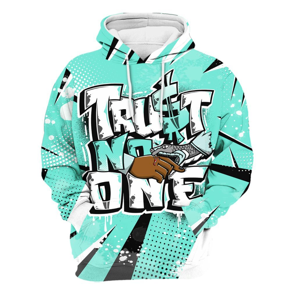 Hoodie To Match Retro Low Igloo 11s - Trust No One Dripping All Over Print