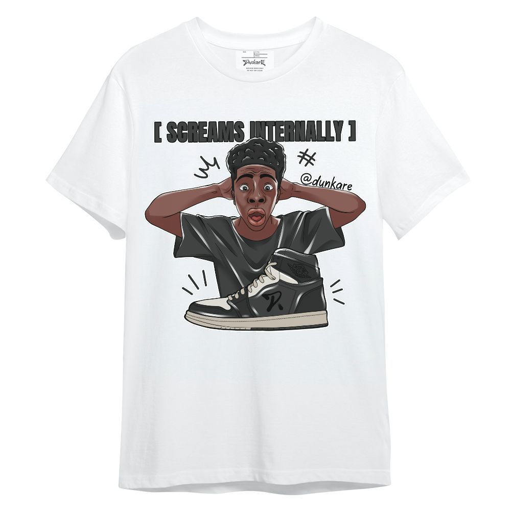 Shirt To Match RM Light Bone 4s - Scream Internally Unisex Shirt